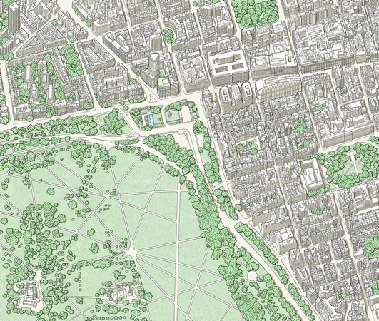 Marble Arch Area Map