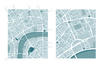 Individual Maps of London.  (Gallery 33)